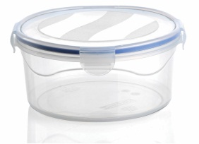 zamykany pojemnik okrągły na żywność