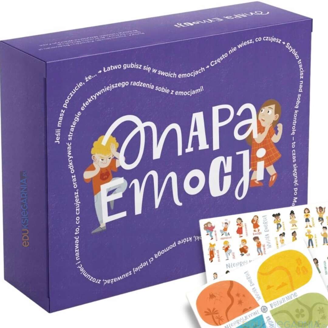 Gdy trudno nazwać uczucia - czym jest mapa emocji?